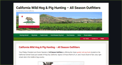 Desktop Screenshot of pig-hunt.com